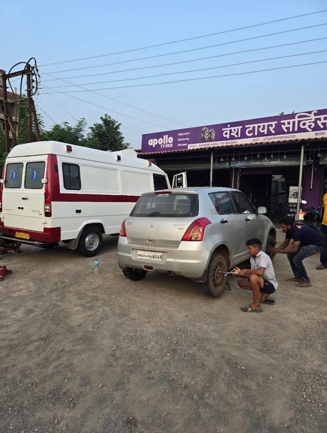 Service at Vans Tyres